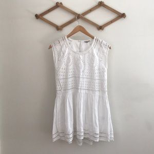 White Eyelet Dress by UO